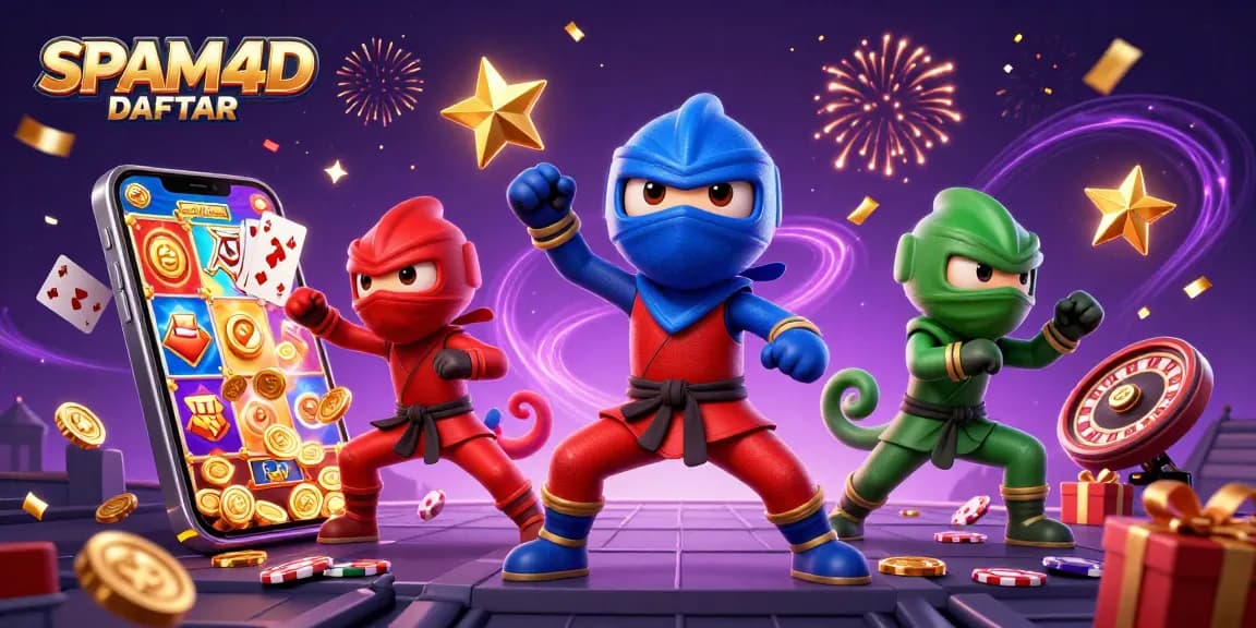 SPAM4D DAFTAR menawarkan permainan slot online dengan ninja chameleon beraksi