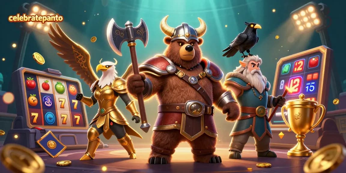 celebratepanto showcases thrilling 3D cartoon slot action with vibrant characters and elements for immersive gameplay.