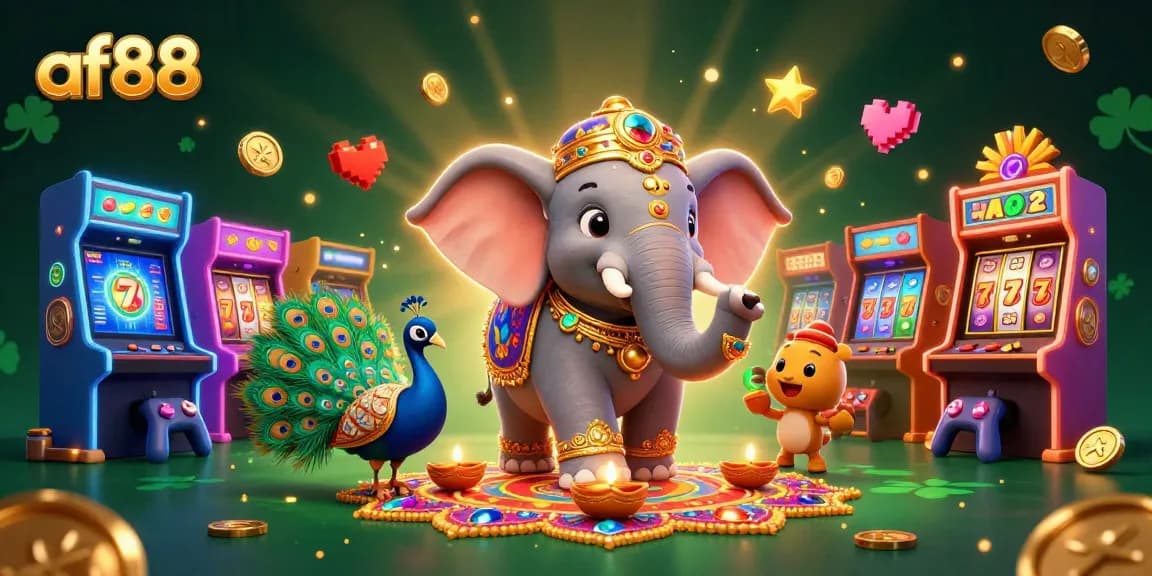 Engage in winning strategies at af88 with vibrant slots, cheerful characters, and dynamic gaming elements.