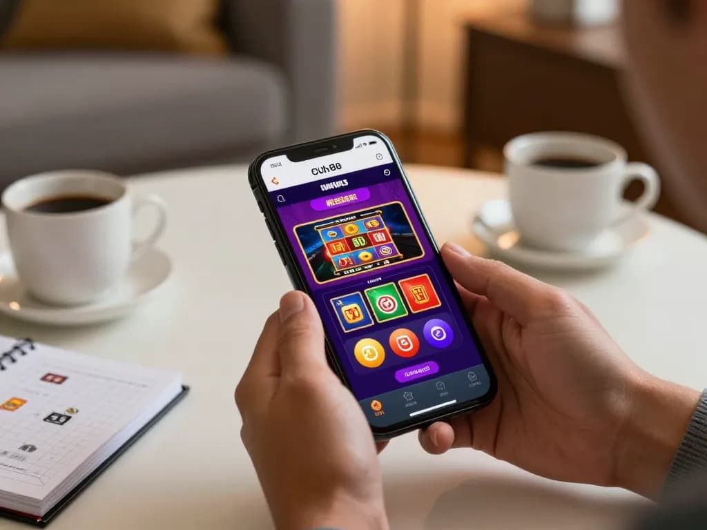 Engaging gg88 casino app experience showcasing live dealer games on a smartphone