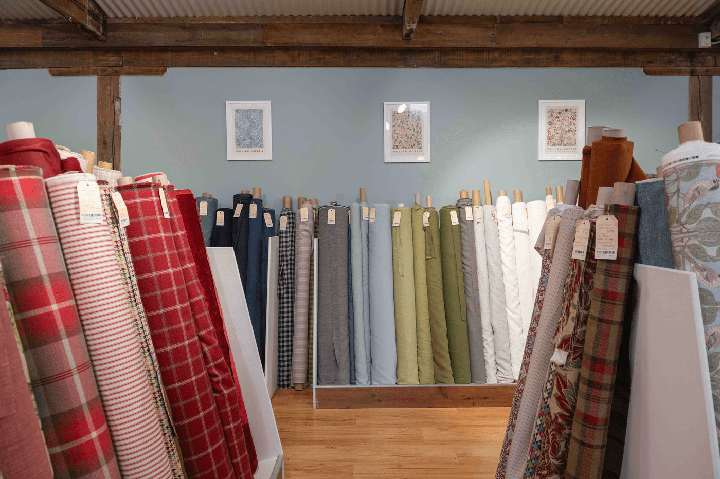 Katoen stoffen assortiment van hoge kwaliteit