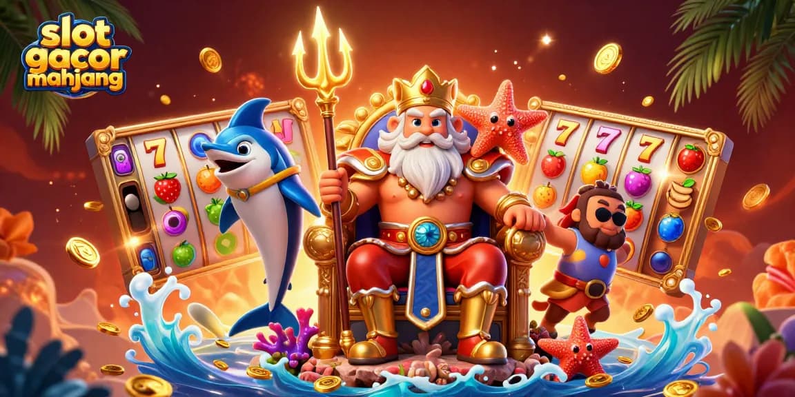 Experience the thrill of slot gacor mahjong with vibrant spinning reels and exciting game elements.