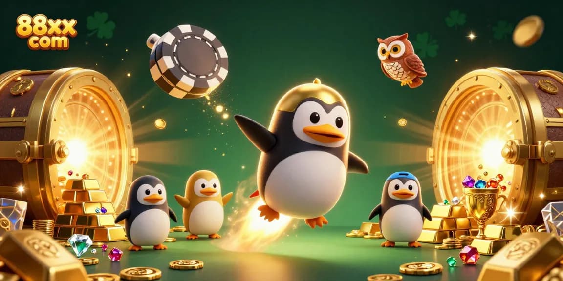 Engage in thrilling gaming action at 88xx com with captivating 3D cartoon visuals.