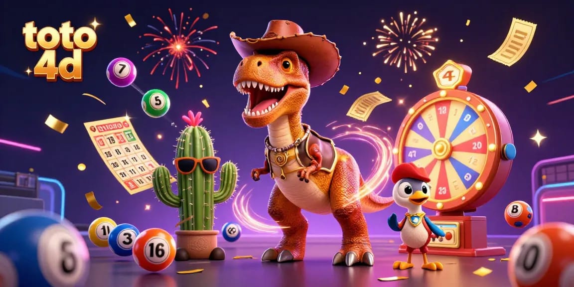 Engage with vibrant lotto excitement and big wins in this dynamic toto 4d scene.
