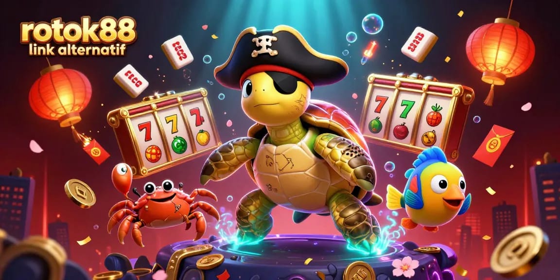 Engage with rokok88 link alternatif while enjoying slots and jackpots in an immersive 3D casino scene.