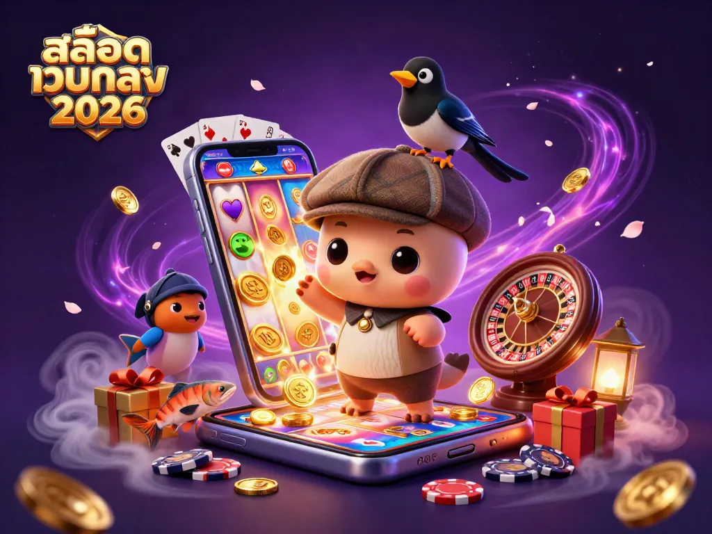 สัมผัสความสนุกที่สล็อตเว็บตรง 2026 ด้วยภาพลักษณ์ที่มีความน่ารักและน่าสนใจของตัวละครคาสิโน