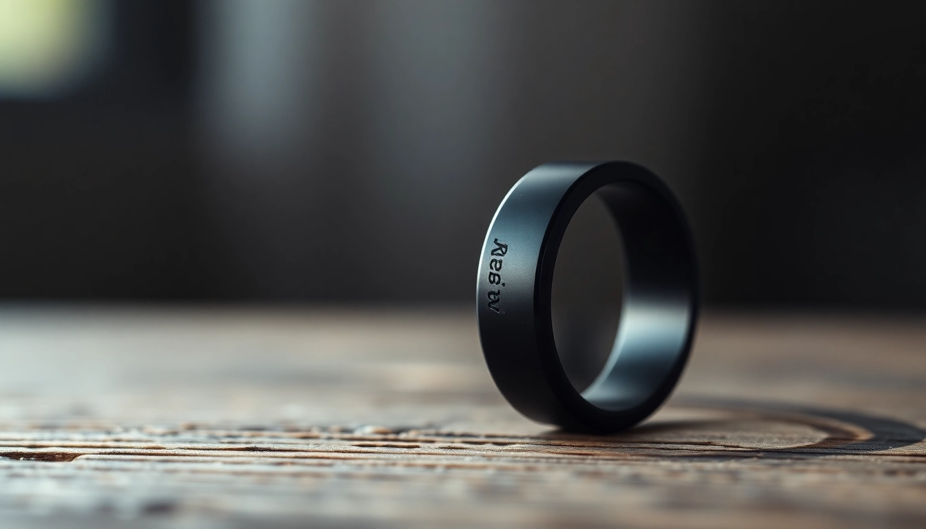 Elegant and Durable Black Zirconium Rings for Timeless Style