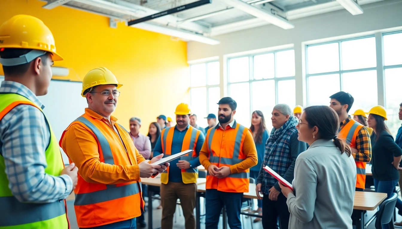 Participants learn essential construction safety classes with hands-on training and expert instruction.