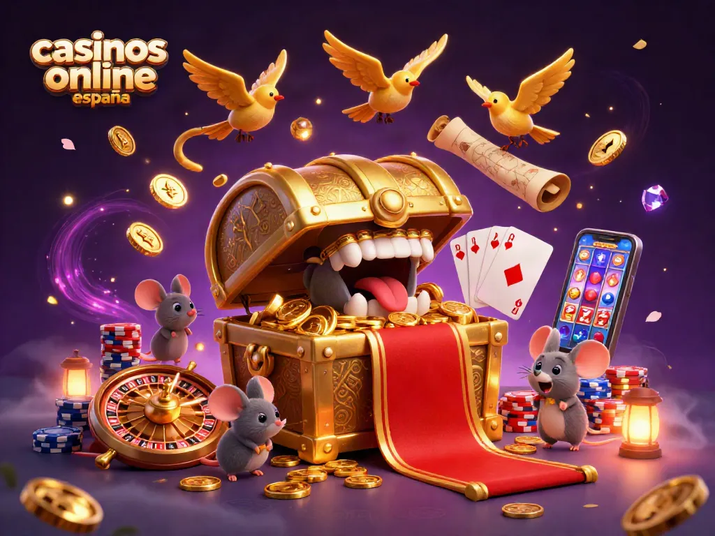 Encuentra los mejores casinos online en España para jugar con tragamonedas y más.