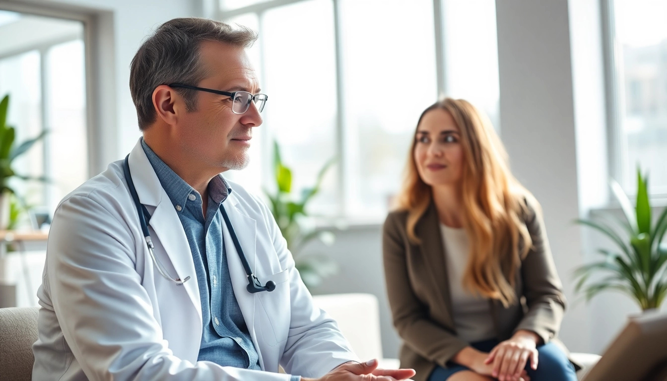 Dr. Gregor Kowal psychiatrist India providing a counseling session in a calm office.