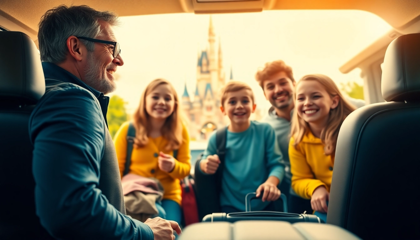 Enjoy Disneyland Paris airport transfer services as families arrive in comfort and ease.