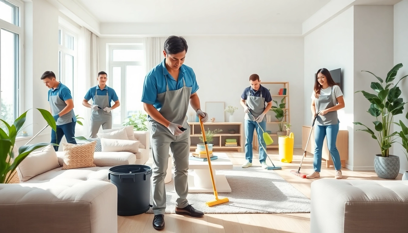 Quality cleaning services near me revitalizing a bright living room with eco-friendly tools.