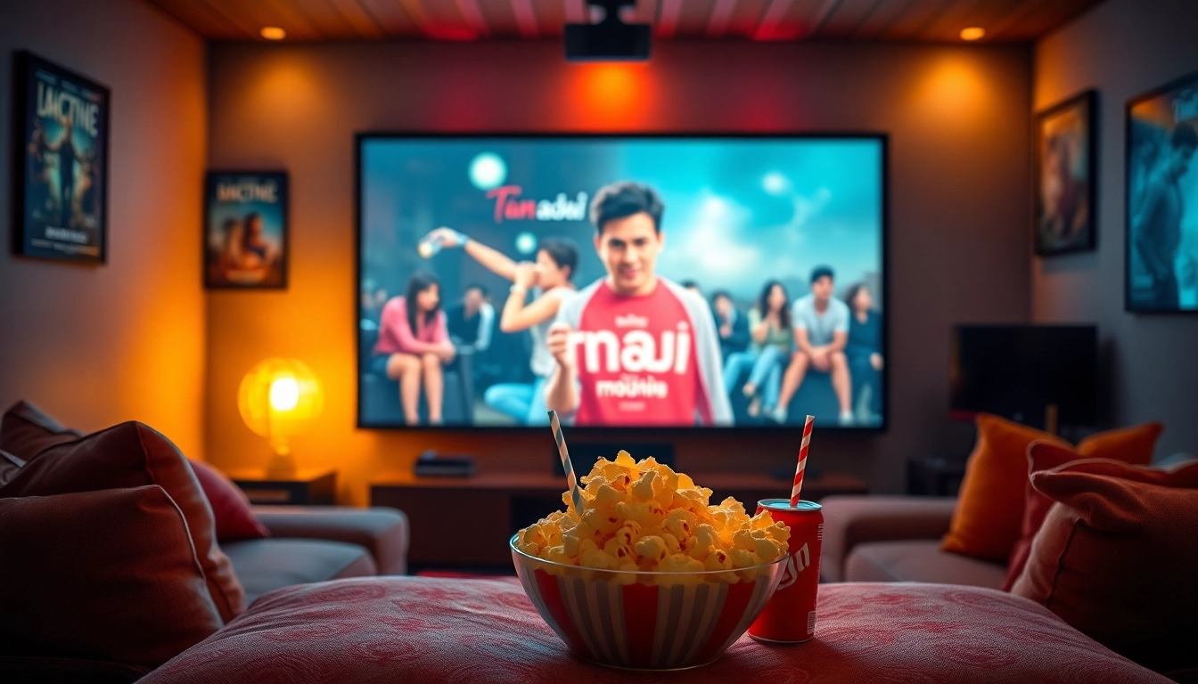 เพลิดเพลินกับการดูหนังออนไลน์ในบ้านกับบรรยากาศผ่อนคลายและอบอุ่น