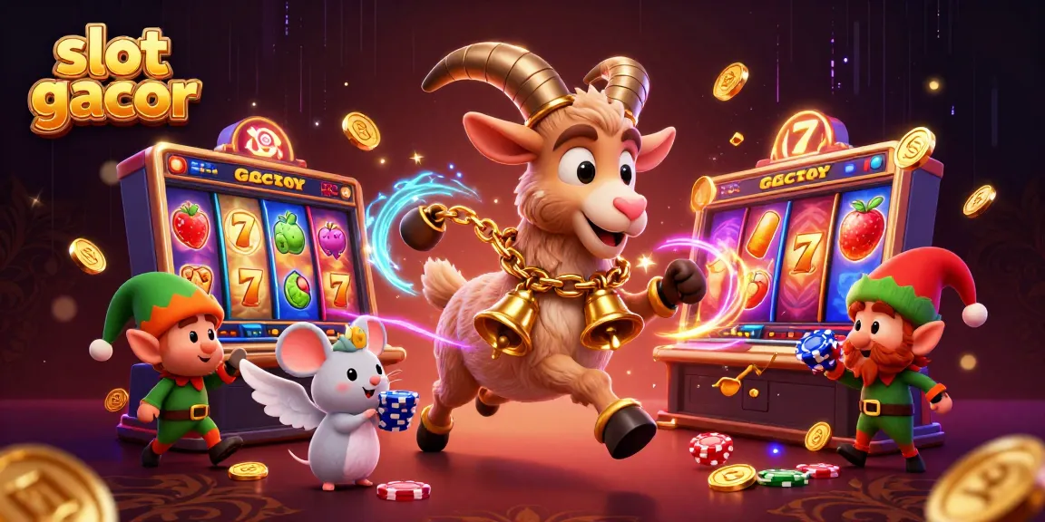 Experience thrilling gaming moments at the slot gacor casino with lively characters and dynamic slots.