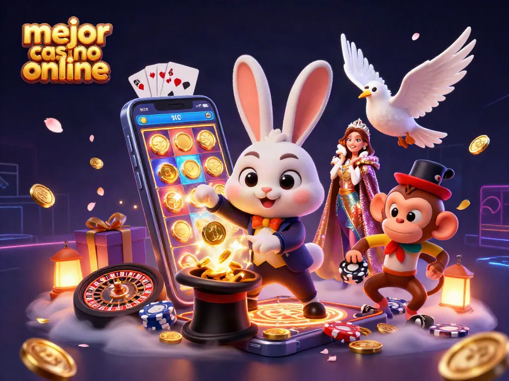 Mejor casino online con un table mágico y personajes divertidos creando ganancias.
