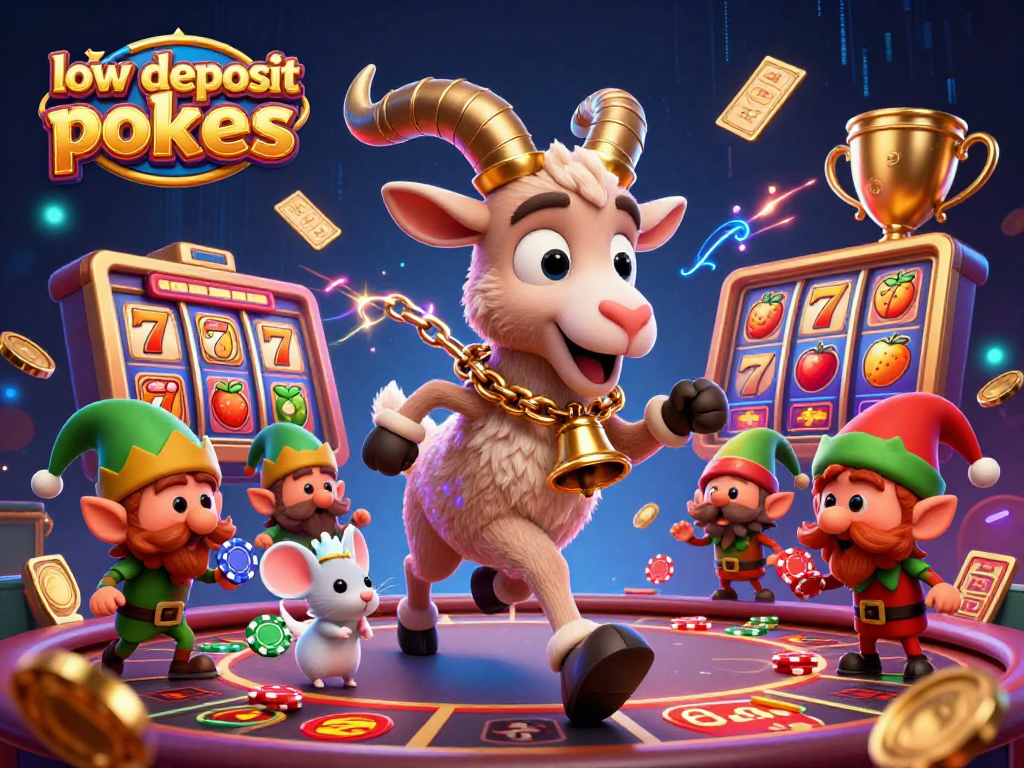 Experience low deposit pokies with festive casino chaos featuring unique characters and thrilling elements.