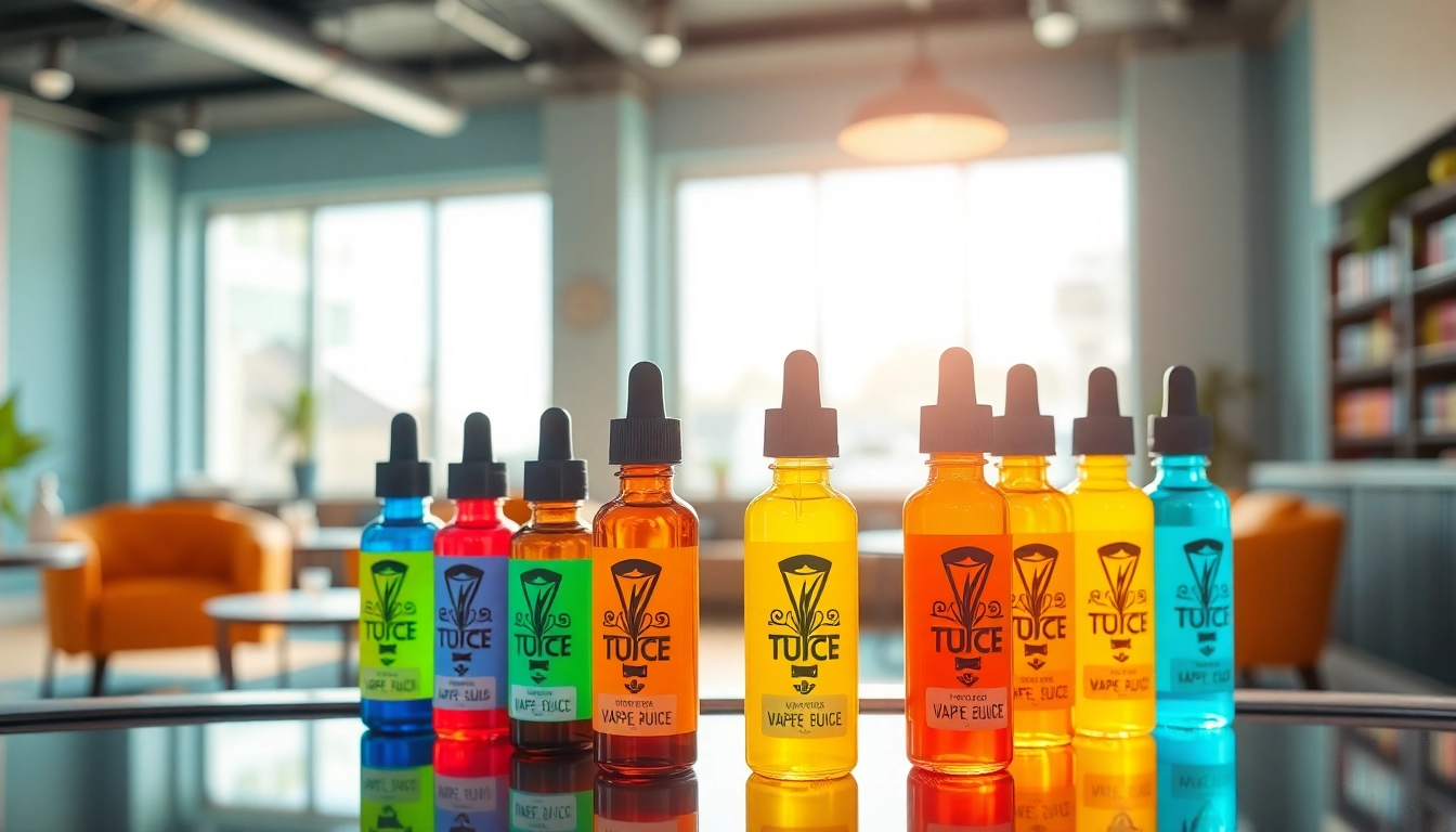 Engage with colorful vape juice selections at Vape Juice Depot, showcasing vibrant flavors and appealing designs.