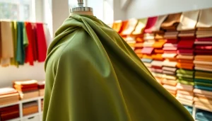 Verken Punta di Roma stoffen en hun unieke textuur in een creatieve studio-omgeving.