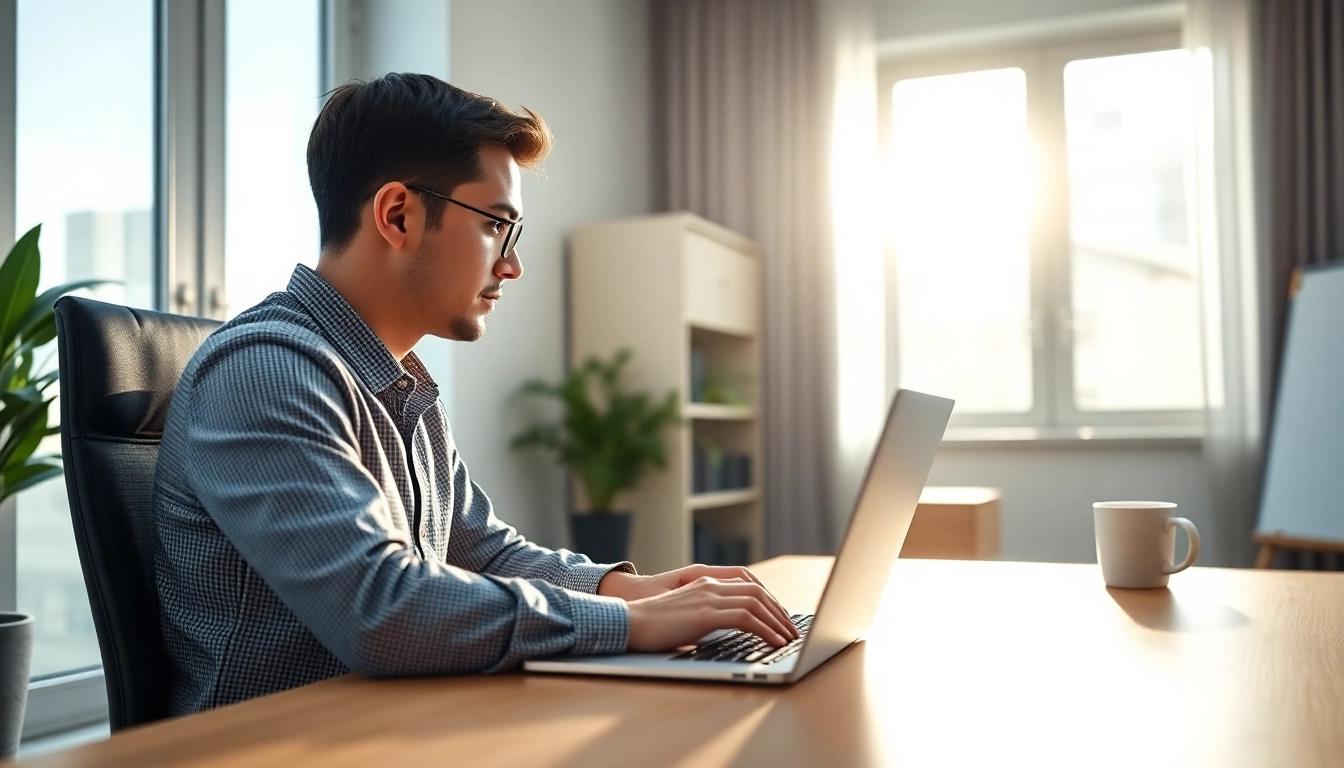 Masuk ke virus4d login dengan antusiasme di ruang kerja modern.