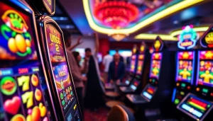 Menangkan jackpot Unogg slot game dengan slot machines penuh warna dan simbol beruntung.
