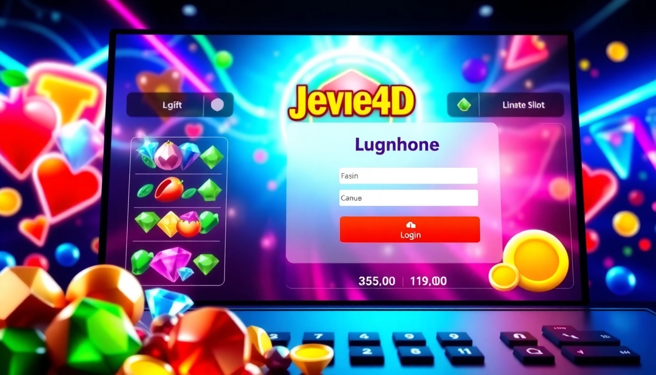 Masuk ke jalur permainan dengan jewel4d login slot yang menarik dan berwarna-warni.