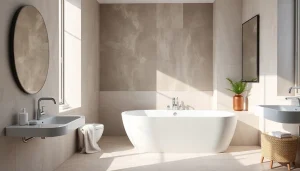 Реставрация ванн: процесс нанесения акрила на поверхность для обновления качества.