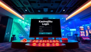 Masuk ke kasinojitu login dengan tampilan modern dan antarmuka yang user-friendly.
