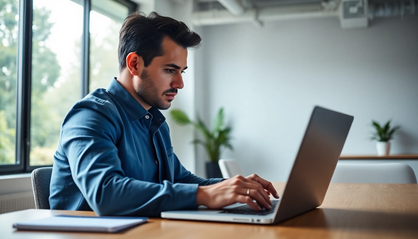 Analyze website performance data at https://vj88.online/ in a modern office environment.