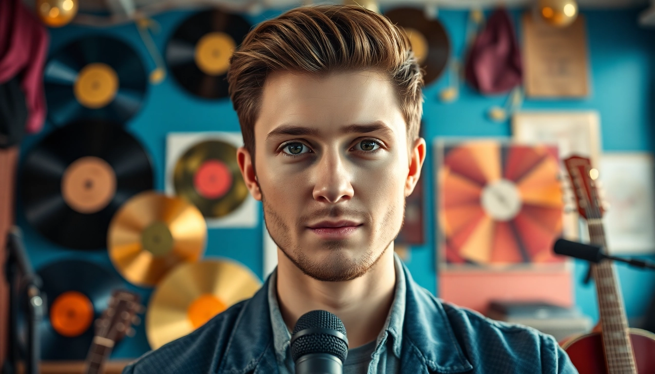 Sam Smith performing in a vibrant studio, showcasing music creativity at https://diknews.co.uk/sam-smith/.