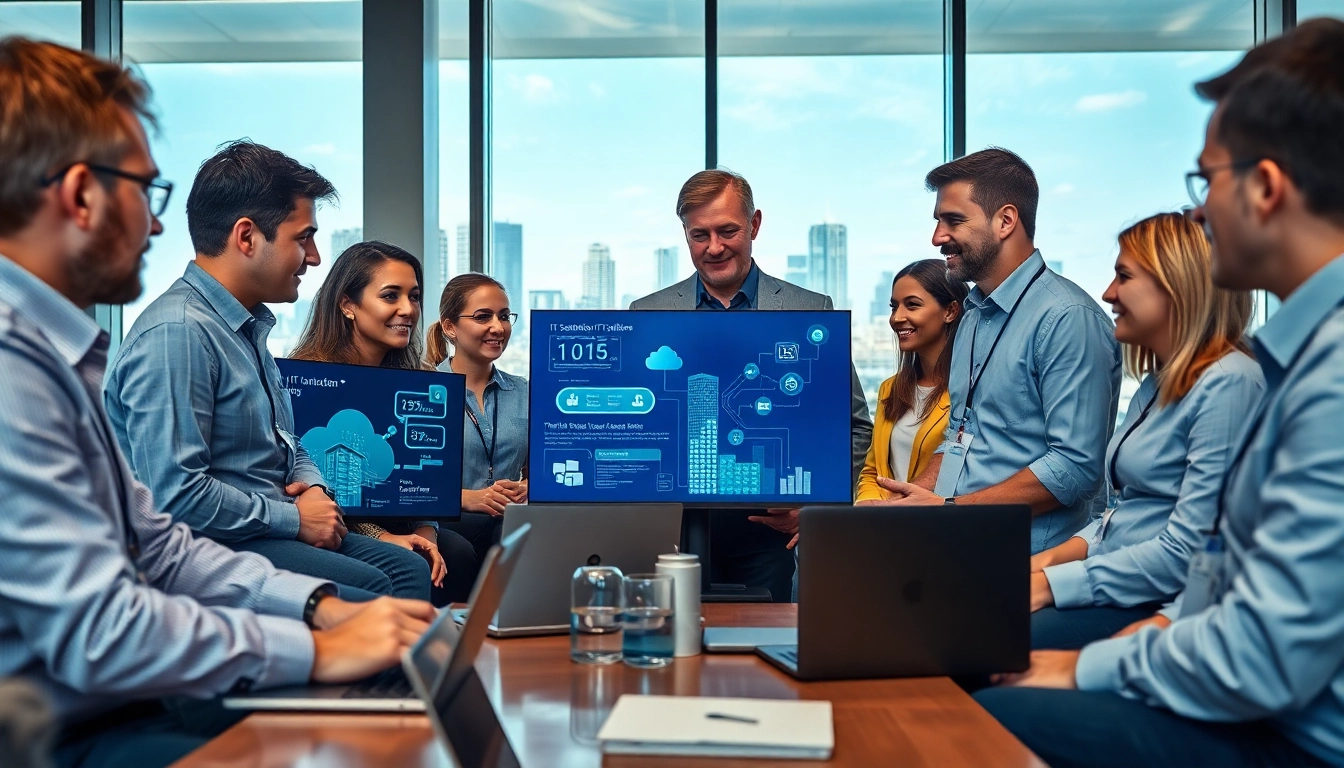 Enhancing Business IT Solutions through collaborative teamwork and advanced technology