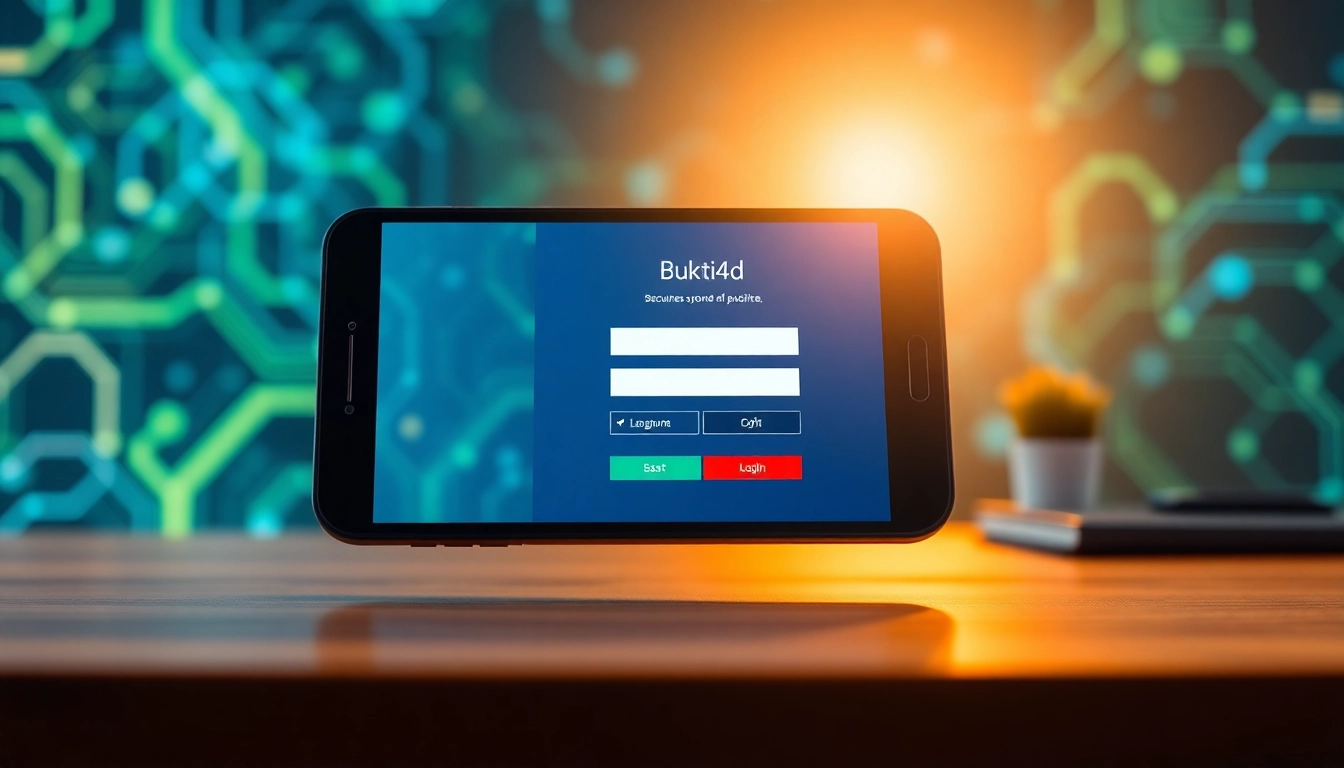 Akses bukti4d login pada tampilan antarmuka digital yang modern dan aman.
