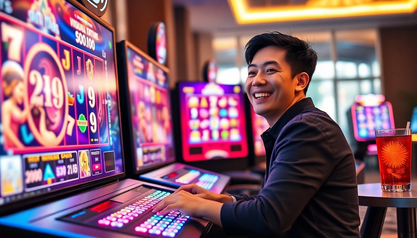 เล่นเกม 918kiss slot ด้วยสีสันสดใสและบรรยากาศที่น่าตื่นเต้น