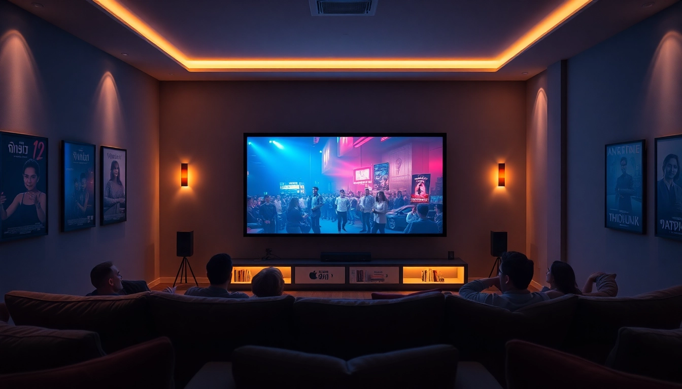 สนุกกับการดูหนังในบรรยากาศที่อบอุ่นและน่าสนใจ