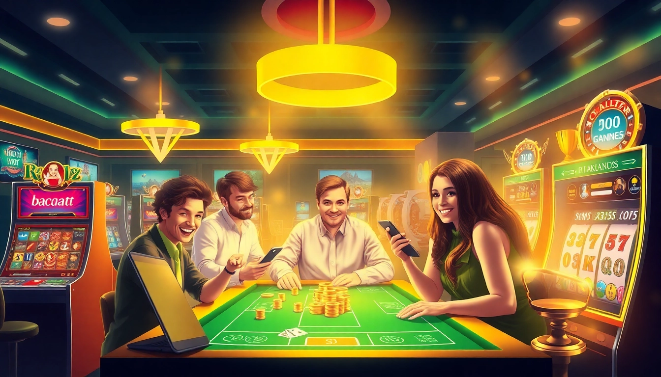 Immersive gaming experience at https://mm88.agency/ showcasing vibrant online casino games.