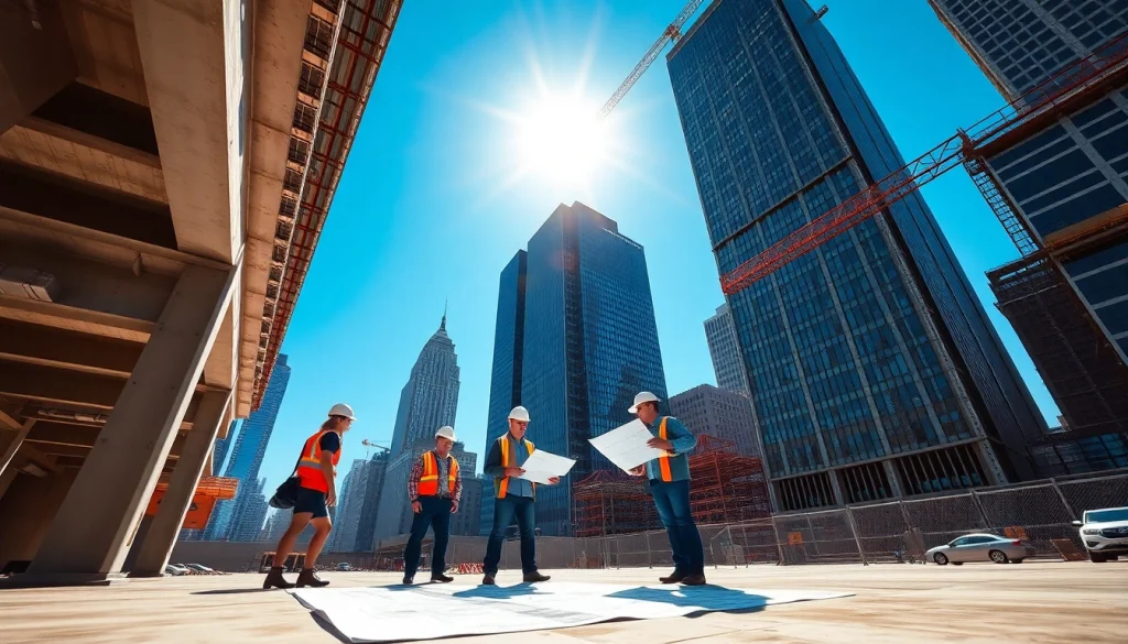 Explore the dynamic environment of a New York City Commercial General Contractor working on projects.