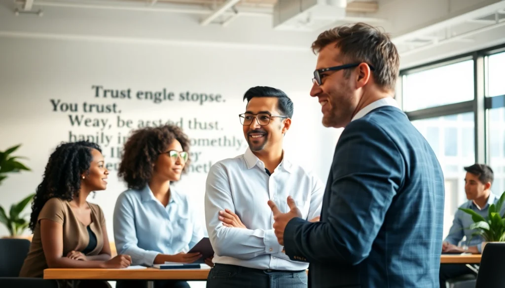 Engaging session with a business coach near me inspiring diverse clients in a professional setting.