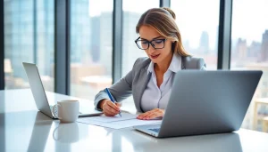 Complete the eta uk application form with confidence and clarity in a professional office setting.