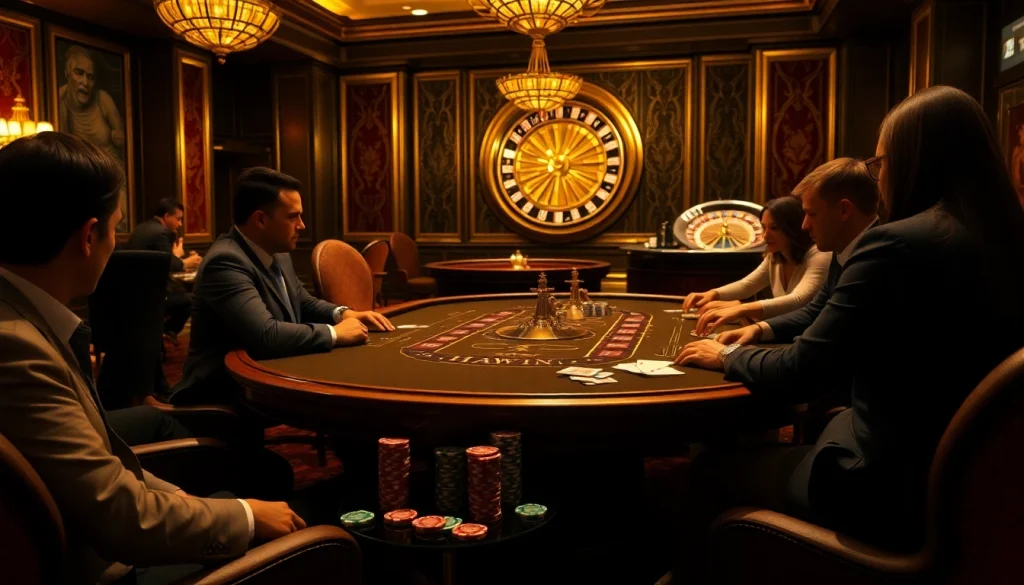 Engaging poker game at Haywin casino, showcasing chips and cards, filled with excitement.