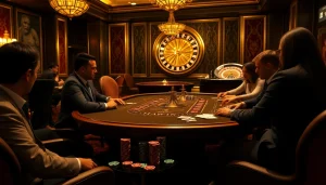 Engaging poker game at Haywin casino, showcasing chips and cards, filled with excitement.