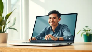 在 WhatsApp Web 视频通话中的活跃用户，展示高效沟通。