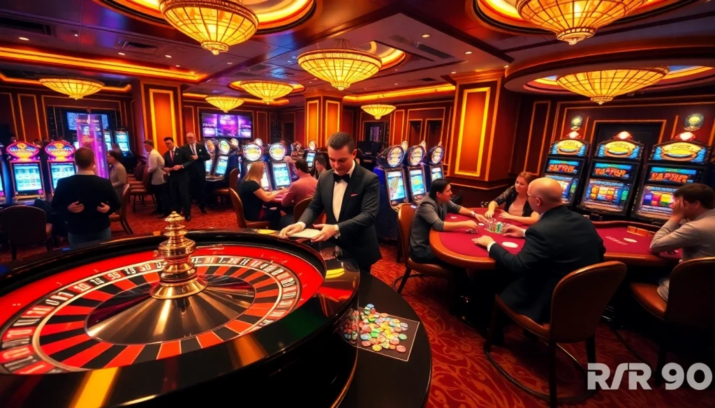 Experience the thrill of gambling at RR99 with exciting roulette and poker games.