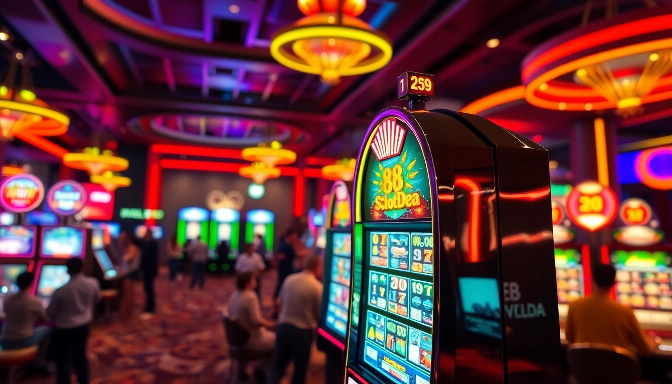 Putar rodanya di 88SLOTDEWA Pulsa dengan mesin slot yang menarik di casino.